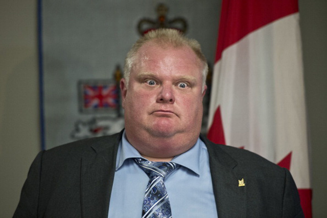 Toronto Mayor Rob Ford