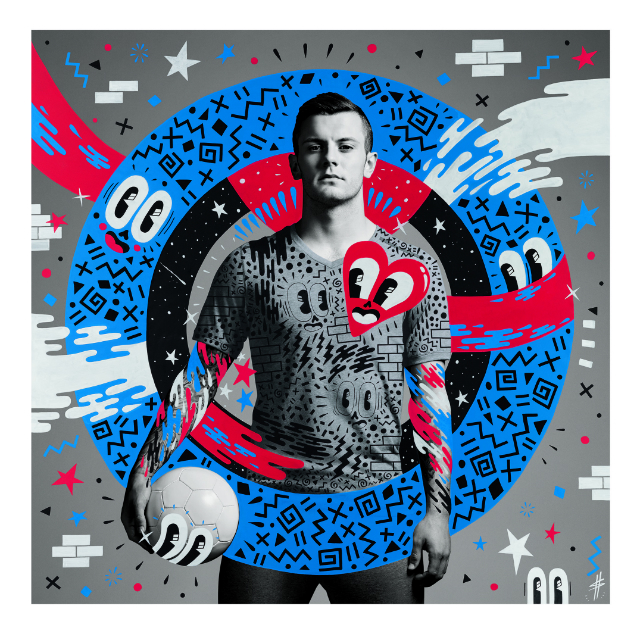 Arte Pepsi Wilshere