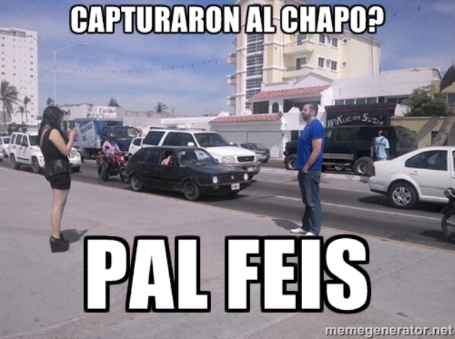 Atraparon al chapo pal feis