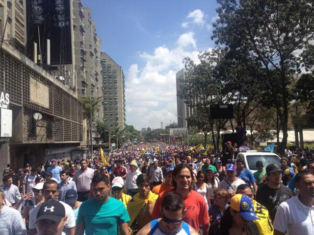 la gente en las calles