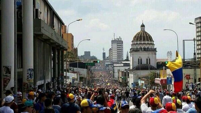 manifestación venezuela