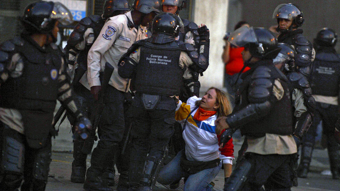 VENEZUELA-POLITICS-OPPOSITION-DEMO-CLASHES