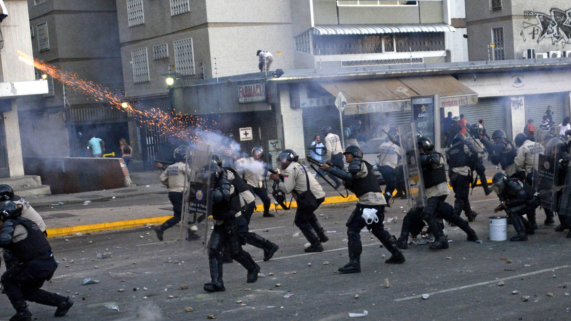 VENEZUELA-POLITICS-OPPOSITION-DEMO-CLASHES