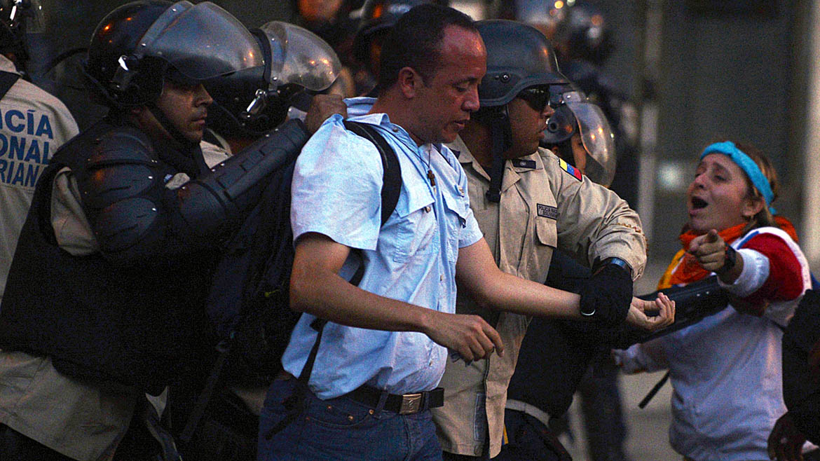 VENEZUELA-POLITICS-OPPOSITION-DEMO-CLASHES