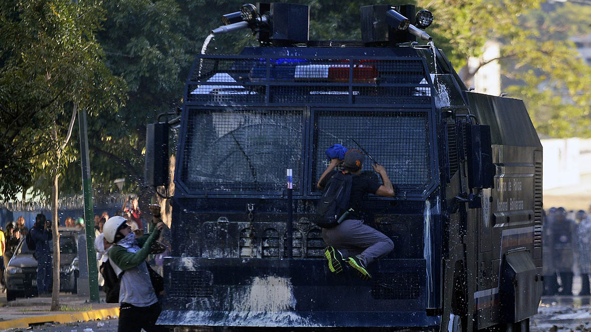 VENEZUELA-POLITICS-OPPOSITION-DEMO-CLASHES