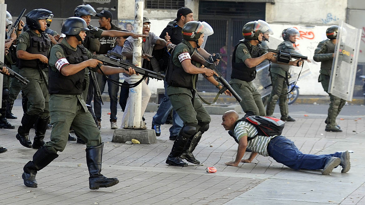 VENEZUELA-DEMO-VIOLENCE