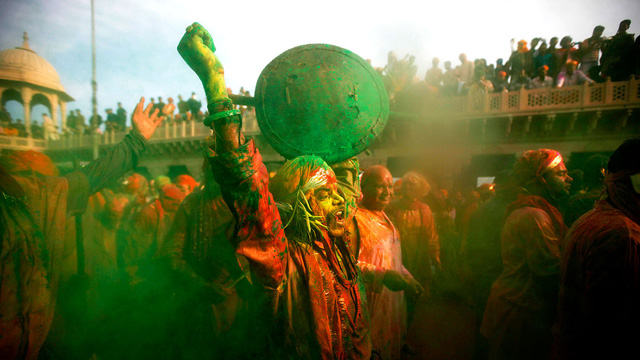 India Lathmar Holi