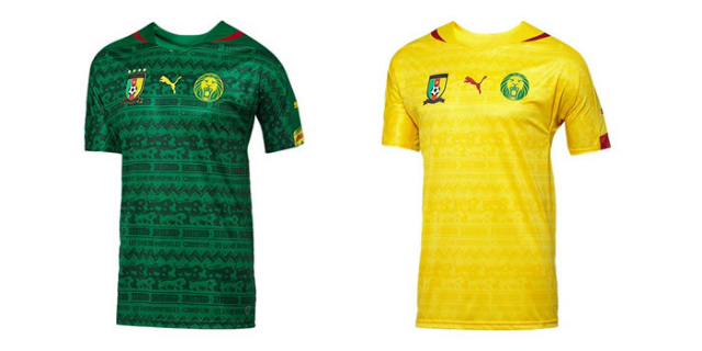 jerseys camerun