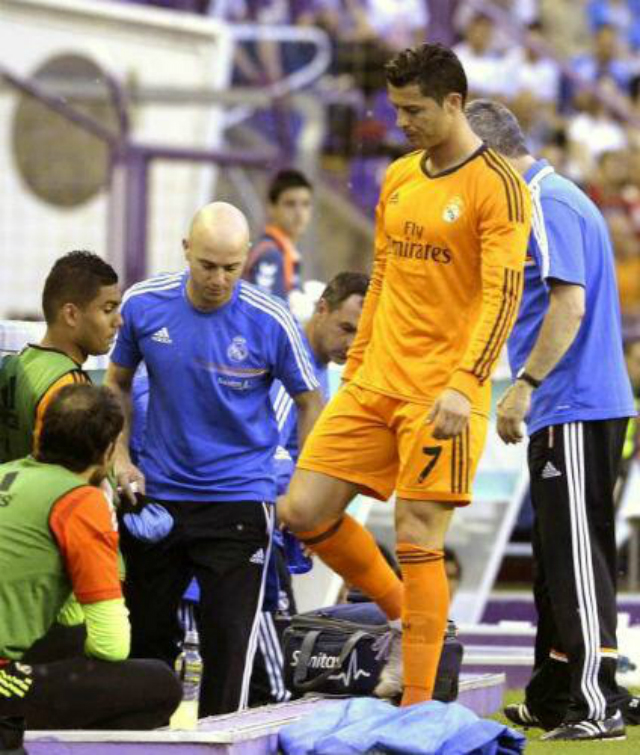 cr7 lesionado