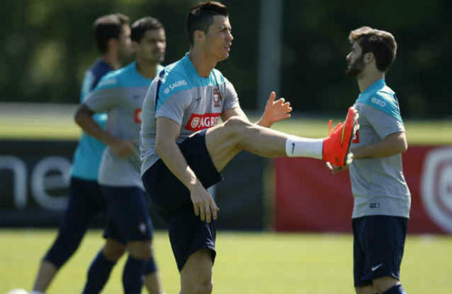 cr7 entrena