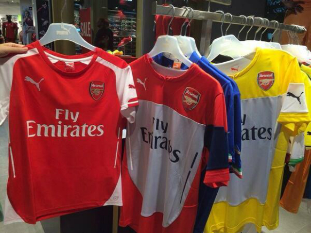 playeras arsenal