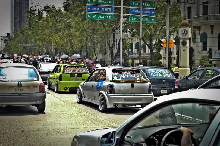 protestas hoy no circula