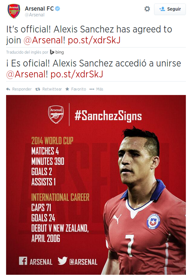 Alexis Arsenal