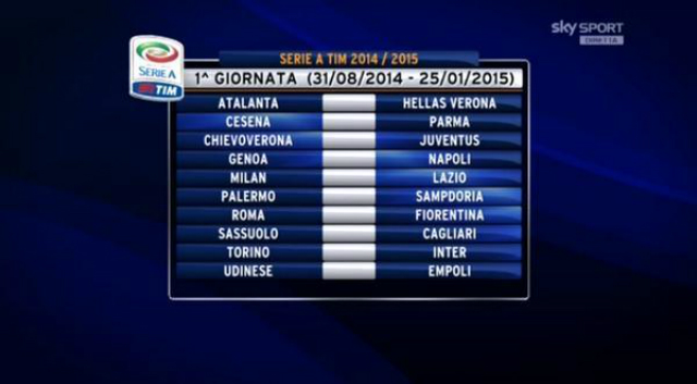 jornada 1 serie a