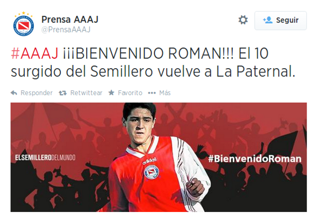 riquelme argentinos junior