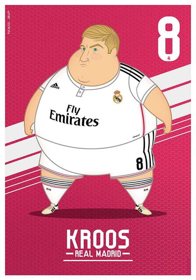 ilustracion kroos gordo