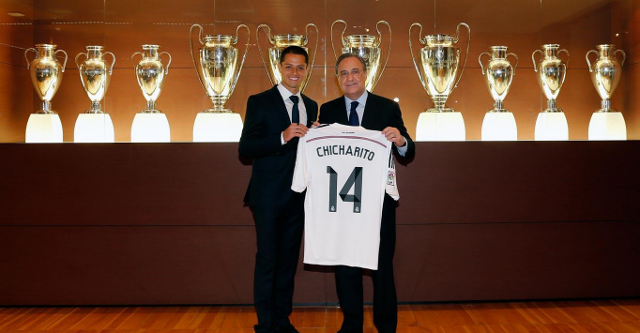 Chicharito Madrid primer día 5