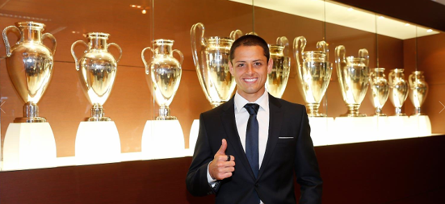 Chicharito Madrid primer día 6