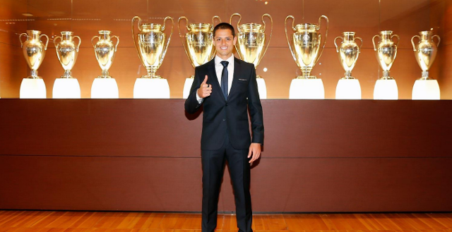 Chicharito Madrid primer día 8