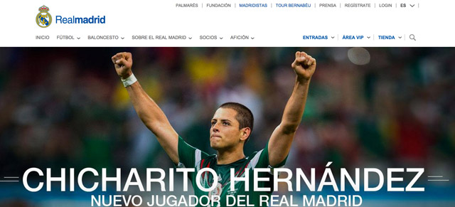 Chicharito-Real-Madrid