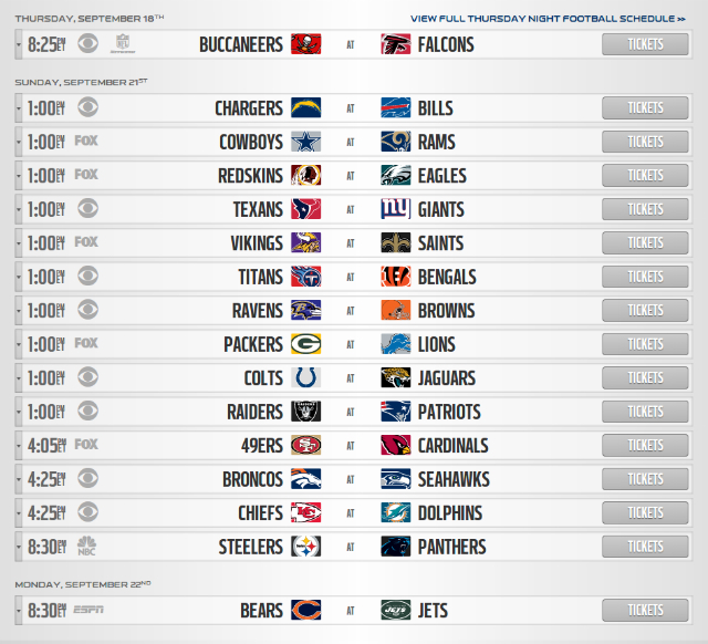 semana 3 nfl