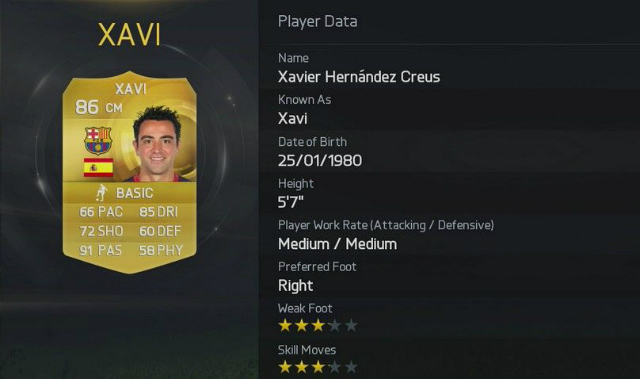 xavi fifa