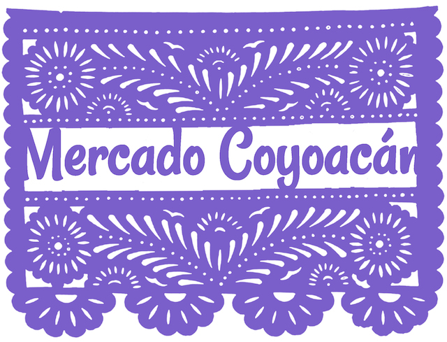 papel picado mercado coyoacan