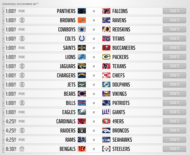 semana 17 nfl