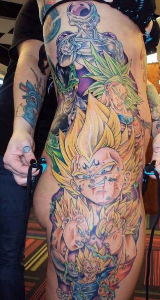 Los Tatuajes Más Impactantes De Dragon Ball