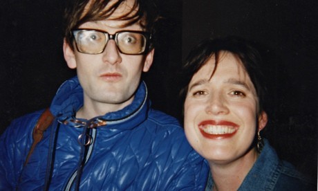 Deborah Bone with Pulp singer Jarvis Cocker.