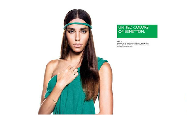 Leandro Medeiros Cerezo alias Lea T Model For Benetton