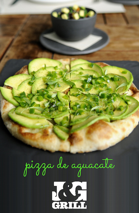 Pizza de aguacate -1