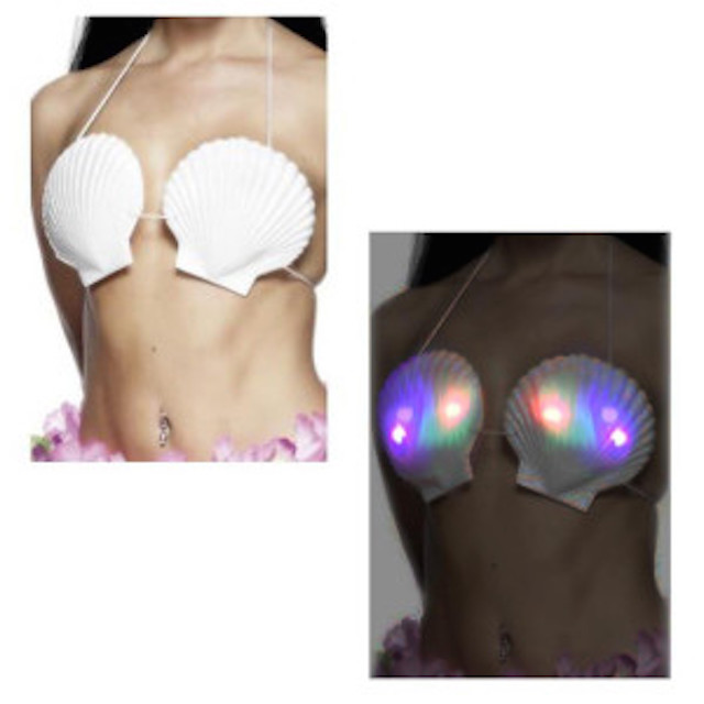 Lady Gaga Light Up Seashell Bra