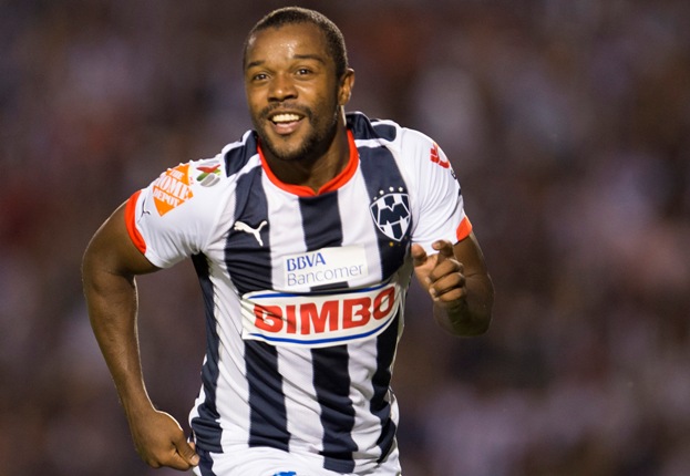 Foto durante el festejo de gol en el partido Monterrey vs Cruz Azul, partido correspondiente a la Jornada 5 del Torneo Apertura 2014, Liga BBVA Bancomer MX, en la Foto: DORLAN PABON 16/08/2014/MEXSPORT/ JORGE MARTINEZ