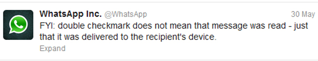 WhatsApp por fin nos dice qué significa el double check 
