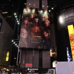 El hobbit poster en Nueva york