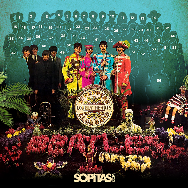  presenta en exclusiva la portada del nuevo álbum de los  Beatles: 