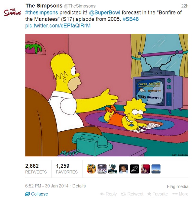 Los Simpson predicción ganador del super bowl: episodio de The Simpsons  se vuelve viral, Cine y series