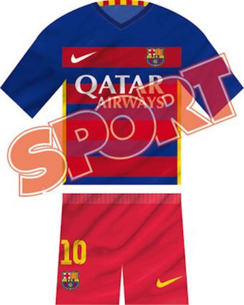 Barcelona lança uniforme para temporada 2015/2016 - Notícias - BOL