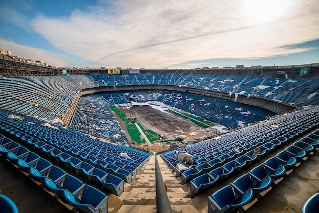 A ocho años de su abandono, así se ve el Estadio Silverdome 