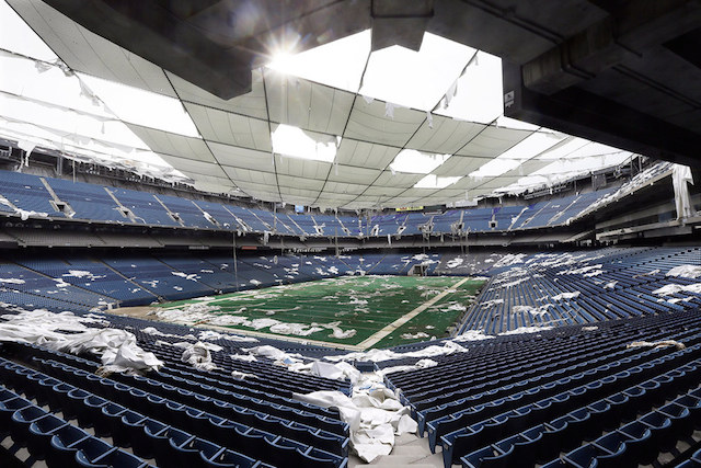 A ocho años de su abandono, así se ve el Estadio Silverdome 