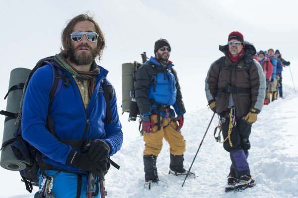 La Alpinista Mexicana Karla Wheelock Platic Con Los Actores De Everest Sopitas Com