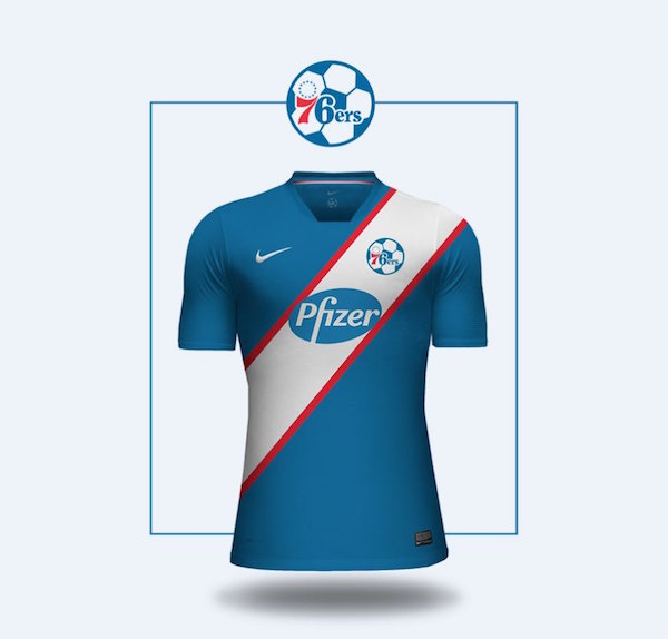 uniformes NBA al estilo futbol95