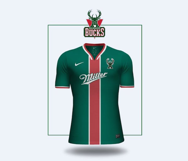 uniformes NBA al estilo futbol98