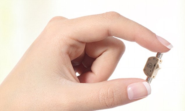 Woman hand holding some like a blank object