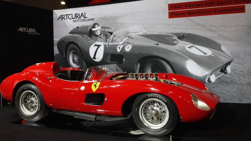 Ferrari 335 S Spider Scaglietti Messi 2