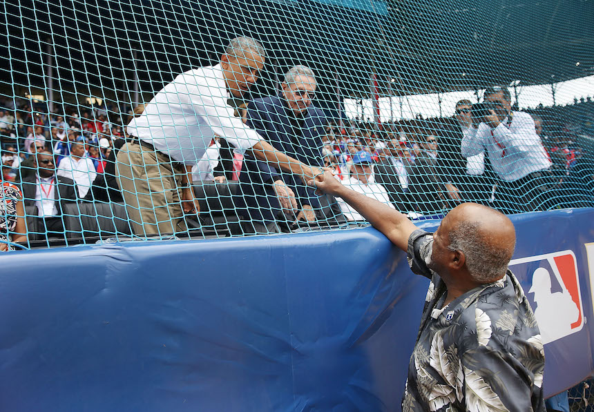 President Obama Attends Tampa Bay Devil Rays v Cuban National Team Baseball Game In Havana