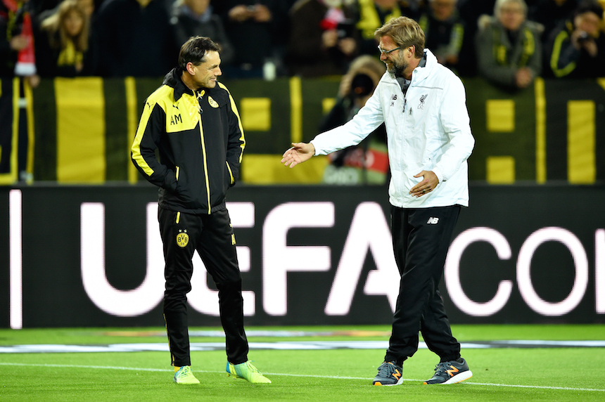 Borussia Dortmund v Liverpool - UEFA Europa League Quarter Final: First Leg