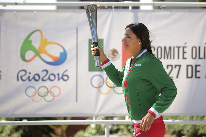 100 Days to Rio 2016 in Mexico City