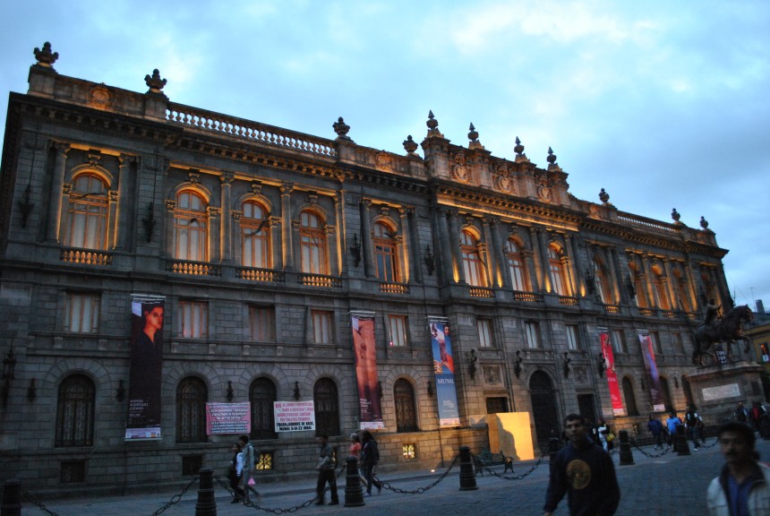 Museo_Nacional_de_Arte_México_atardecer.